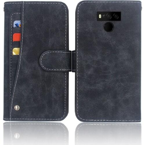 Hot! Leagoo XRover C Case High quality flip leather phone bag cover Case For Leagoo XRover C with Front slide card slot