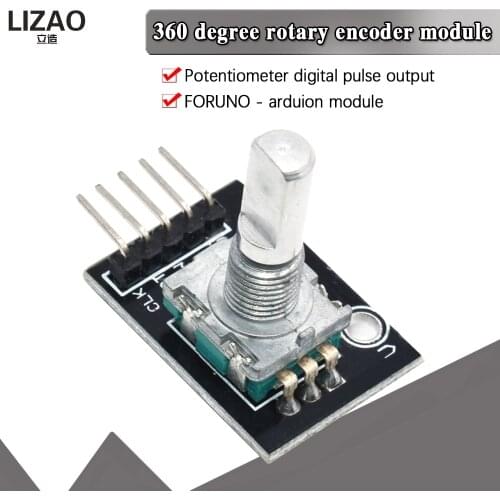 360 Degrees Rotary Encoder Module Brick Sensor Switch Development KY-040 for arduino