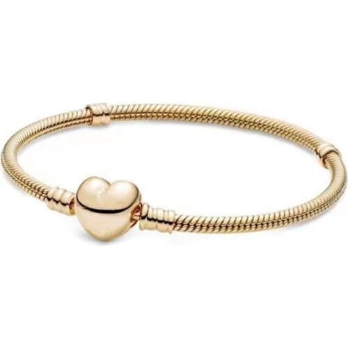 2021 Mothers Day New Instant Heart Snake Chain Bracelet, Romantic Jewelry For Womens Exquisite And Unique Gifts