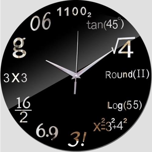 New acrylic wall clock reloj de pared decoration mirror clocks safe modern large digital quartz watch stickers Living Room