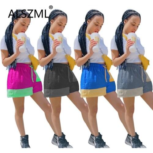 Solid Stretchy Denim Shorts For Women Casual High Waist Hole Tassels Skinny Short Streetwear Zip Fly Slim Short