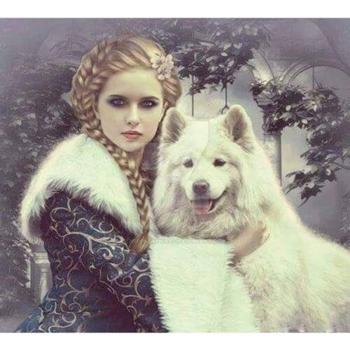 Full,Diamond Embroidery,5D,Diamond Painting Beauty,dog,3d pictures,image,Stitch Cross,3D,Diamond Mosaic,Needlework,Crafts,gifts