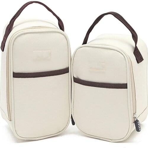 2L 3L portable lunch bag thermal picnic box food drinks milk cans holder cool bag small cooler bag insulated lunch pack