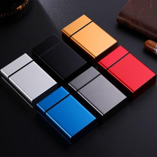 Cigars Cigarette Case New Plastic Tobacco Holder Pocket Box Storage Box Container Cigarette Box Portable Smoking Accessories