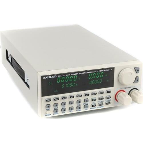 KORAD Professional programming Digital Control DC Electronic Load Electronic Loads Battery Tester Load 300W 120V 30A 110V-220V