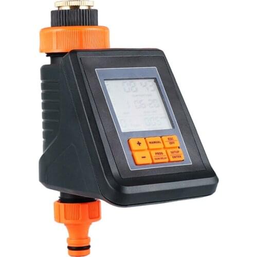 LCD Garden Irrigation Control Device Auto Water Saving Irrigation Controller Digital Plant Watering Timer Sprinkler System Timer