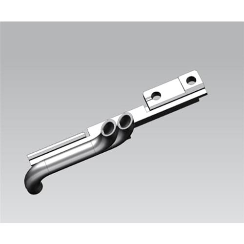 Exhaust Pipe for TAMIYA 1/14 SCANIA R470 R620 RC Truck Tractor Unpainted Assembly Upgrade Parts