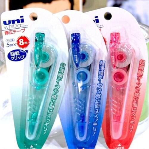 Japan CLT-205 ultra-thin film correction tape 8m large-capacity pen holder rotatable pen-shaped correction tape