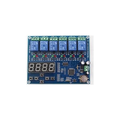 FREE SHIPPING XH-M194 Time relay control module 5 way relay time control board
