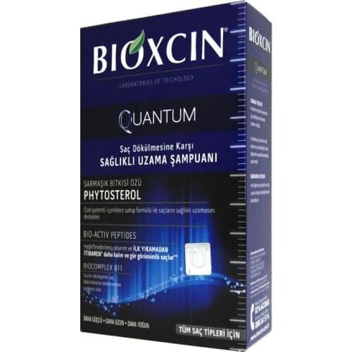 Bioxcin Quantum Anti Hair Loss Healthy Growth Shampoo 300ml Herbal Treatment Moisturizing Nourishing Softness Strength Hair