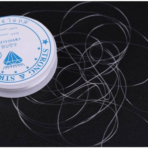 Diy Jewelry Accessories Bracelet Necklace Crystal Elastic Line Transparent Line Weaving Beads
