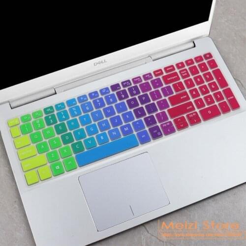 For 15.6" DELL inspiron 15 5501 5502 5505 5508 5509 5584 5590 5593 5594 5598 Dell Vostro 3500 3501 Laptop keyboard cover skin