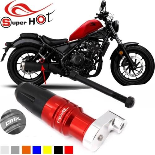 For Honda Rebel 500 CMX500 cmx 500 Motorcycle accessories CNC Faliing Protection Exhaust Slider Crash Pad Slider