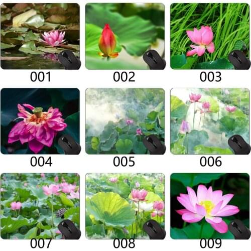 Lotus Flower Sacred Spiritual Artwork Gaming Mouse Pad Custom - Lotus Mousepad