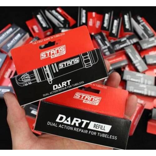 STANS NO TUBES DART Dual Action Repair Tool For Tubeless Tyre,Reacts With Stans Sealant To Fill Large Punctures Fast