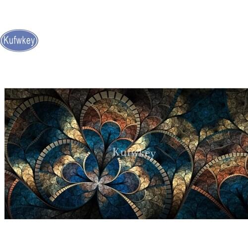 Full Square/round Drill diamond painting large,Diamond Embroidery Fantasy Flowers Abstract art,5d DIY mosaic Rhinestone painting