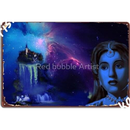 Madhubala In Dream World Metal Sign Plates Pub Garage Cinema Garage Printing Tin Sign Poster