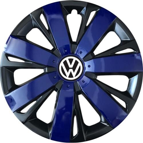 For Jantest Wolkswagen 14 Inc UNBREAKABLE Flexible 4 PCs Wheel Cover double color rubber covers