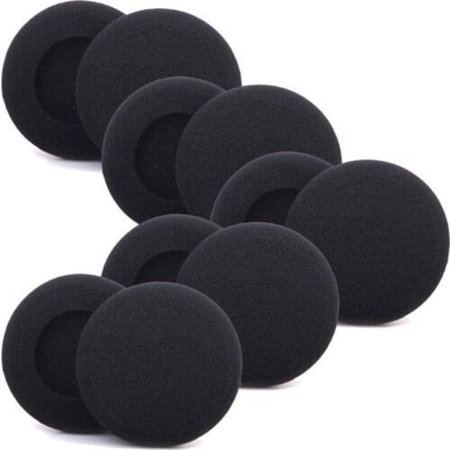 2021 New Y9RF 10Pcs 50mm Soft Sponge Headband Headphone Pad Cushion Headset Cover Replacement