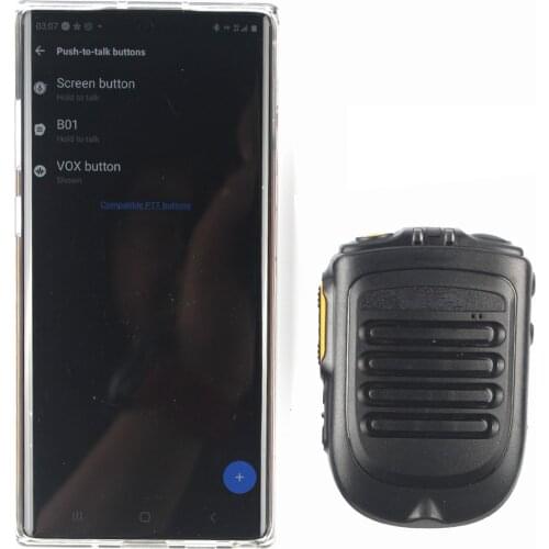 Handheld Walkie Talkie Wireless Bluetooth-Compatible Speaker Microphone PTT For F22 4G-W2PLUS T320 3G/4G Radio REALPTT ZELLO New