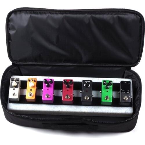 Guitar Effects Pedal Board Carrying Bag Pedalboard Storage Case 21x5x12"