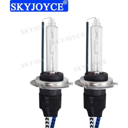 SKYJOYCE AC 12V 55W Super Fast Bright HID light Bulb 5800K Car Headlight Bulb H1 H7 H11 9005 9006 For Car Styling 55W HID Light