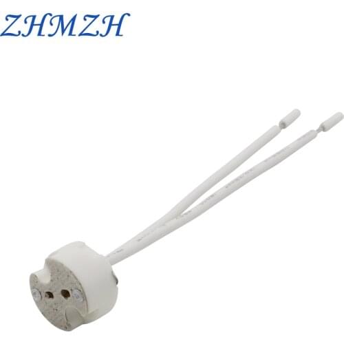 ZHMZH Ceramic Lamp Holder Lamp Socket Lamps Base 10CM 20CM 30CM For LED Lamp Cup MR11 MR16 Spotlight G5.3 Halogen Bulb