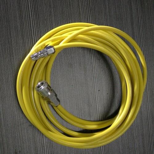 10/15/20meters PU trachea 12mm x 8mm Polyurethane Air Compressor Hose Tube Flexible Air Tool 12*8MM With Connector SP40+PP40