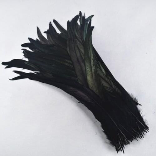 100Pcs Rooster Feather 35-40CM Natural Rooster Coque Tail Feather Decoration Feather for Crafts Christma Pheasant Plume Carnaval