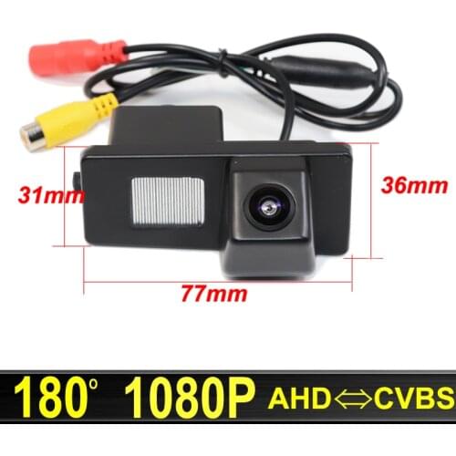 180 Degree AHD 1920x1080P Night Vision Car Rear View Reverse Parking Camera For Ssangyong Rexton Lester Kyron Korando Actyon