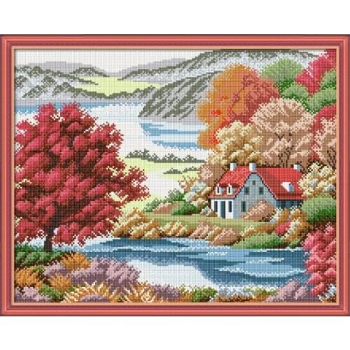 Diamond Painting Full Drill Full Square New Arrival 5D DIY Wall Sticker Rhinestone Pictures Landscape Diamond Embroidery Icons