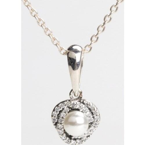 Authentic 925 Sterling Silver Charm Creative New Concentric Knot Pendant Fit Pandora Women Bracelet & Necklace Diy Jewelry