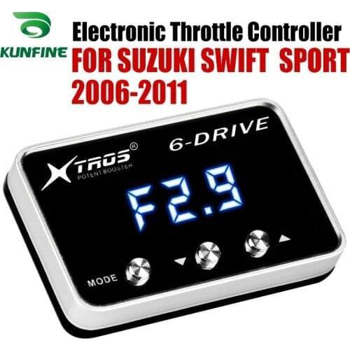 Car Electronic Throttle Controller Racing Accelerator Potent Booster For SUZUKI SWIFT SPORT 2006-2011 1.6 PETROL Tuning Parts