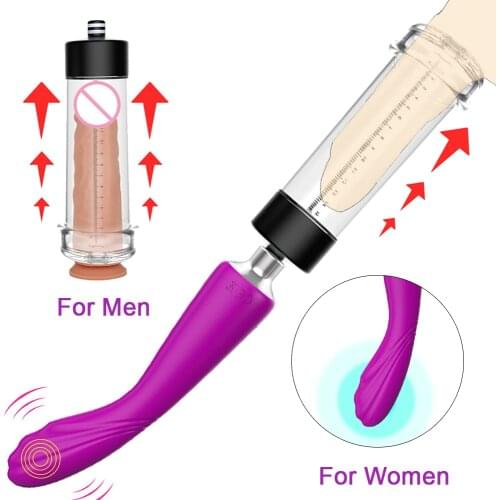 Electric Penis Pump for Men Increase Length Enlarger Male Penis Train Vacuum Dick Extender Sex Toy for Women Dildo Vibrator