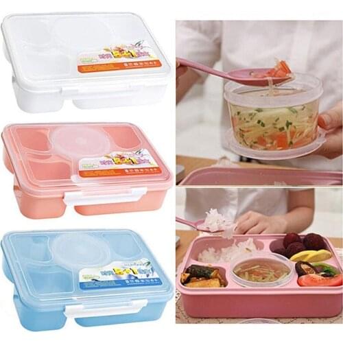 Hot Sell Portable Microwave Lunch Box Fruit Food Container Storage Box Outdoor Picnic Lunchbox Bento Box