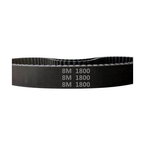 HTD8M-1800 rubber timing belts 225 Teeth 30mm width