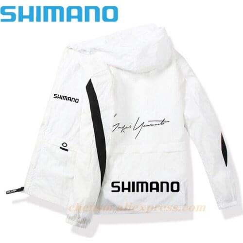 Shimano 2021 Summer Jacket Men And Women Fishing Ultra-thin Windbreaker Outdoor Sports Sunscreen Clothing Couple Jacket Male