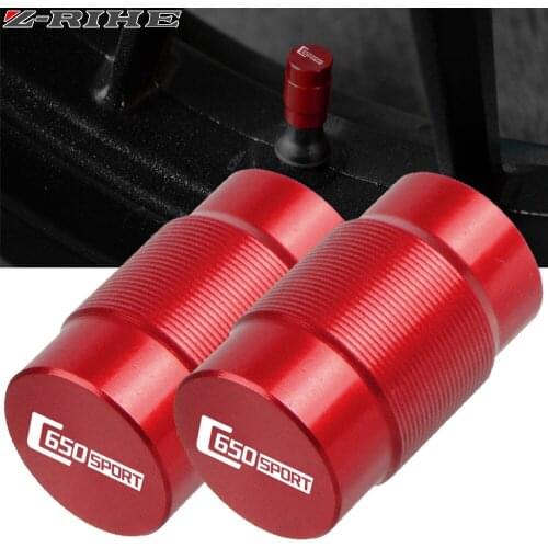 Motorcycle Aluminum Accessorie Wheel Tire Valve Stem Caps CNC Airtight Covers FOR BMW C650SPORT 2015 2016 2017 C600 C650 SPORT