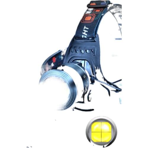 The head-mounted headlight glare charging P70 bright zoom fishing lights long life Yediao