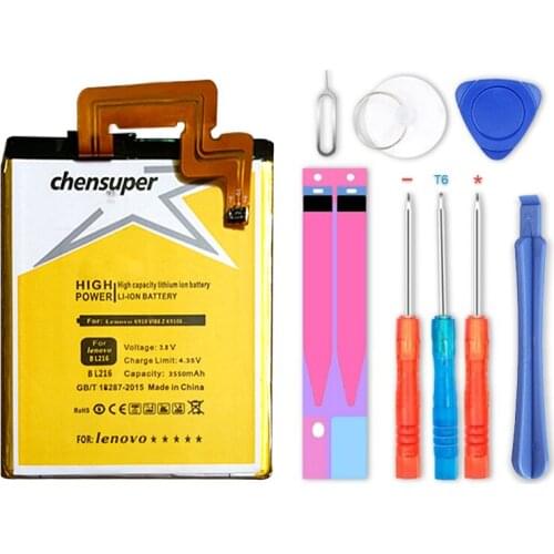 NEW 3550mAh BL216 Battery for Lenovo VIBE Z K910 K6 X910 K910e