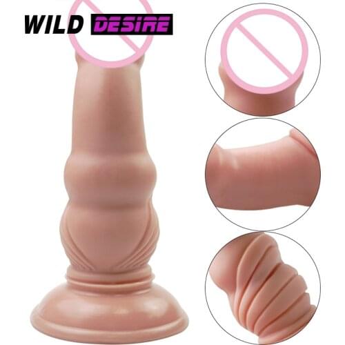 New Design Animal Dog Dildo big penis adult sex products anal sex toys for women masturbate flirt sex shop dildo for couple love