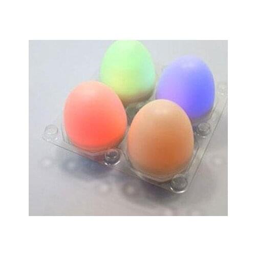 Wholesale - Free shipping NEW 7 Multi-Color LED Changing Mood Light Egg Lamp Toy AWESOME Easter gifts!! 100pcs