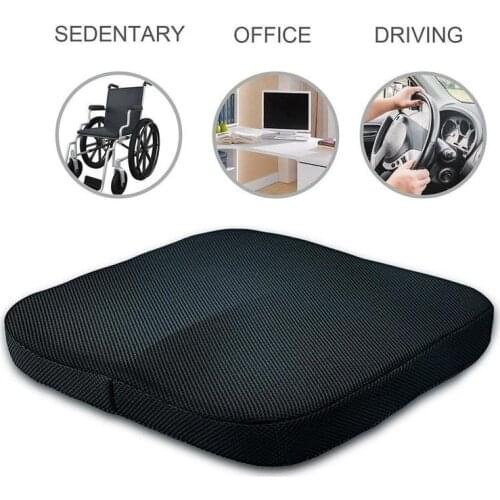 For Tailbone Sciatica back Pain relief Comfort Office Chair Car Seat Cushion Non-Slip Orthopedic Memory Foam Coccyx Cushion