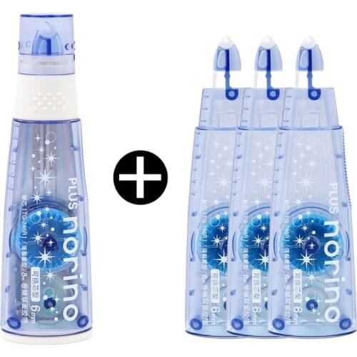 PLUS Norino Scroll Double Sided Tape Journal Tool Point Type Adhesive Alteration and Correction School Office Supplie