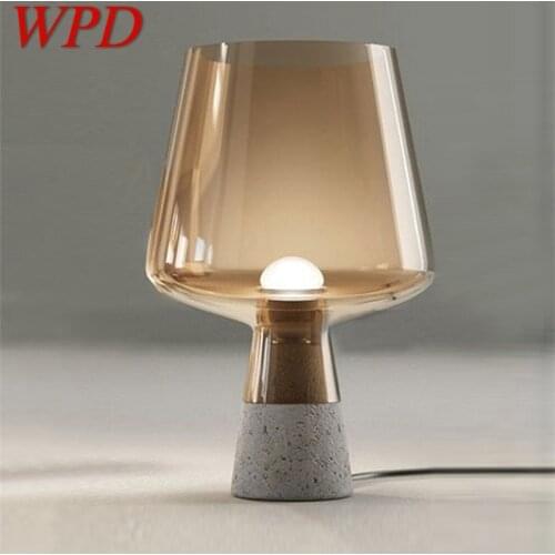 WPD Contemporary Table Lamp Design E27 Marble Desk Light Home LED Decorative For Foyer Living Room Office Bedroom