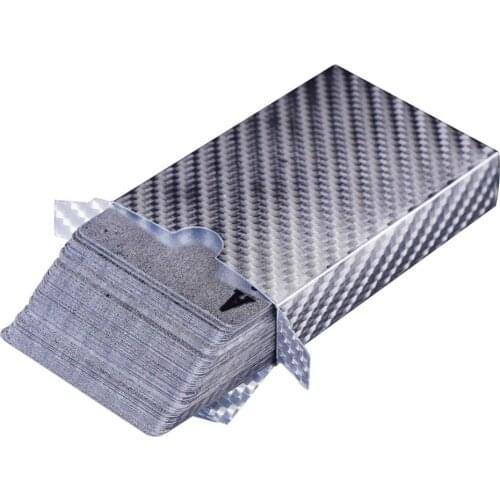 54Pc Waterproof Professional Plastic Waterproof Playing Cards Pokers Party Trick Game Poker Cards Classic Magic Toys For Party