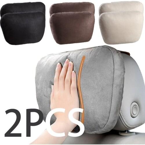 Top Quality Car Headrest Neck Support Seat / Maybach Design S Class Soft Universal Adjustable Car Pillow Neck Rest Cushion
