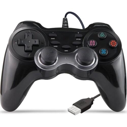 High quality wired Multi game controller for PS4 PS3 for SWITCH PC 360 with Turbo function