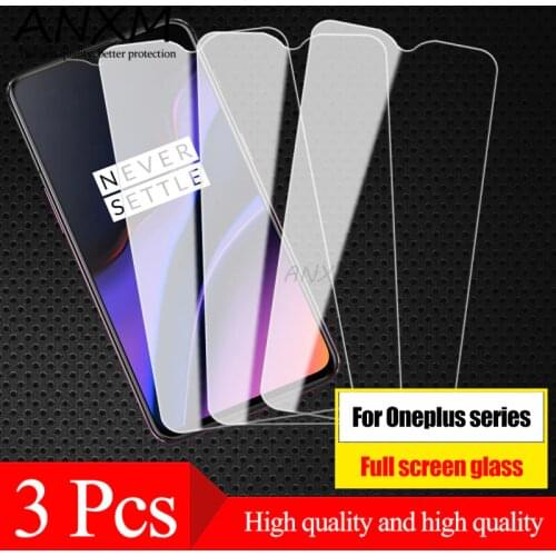 Full Tempered Glass For Oneplus 3T 5 5T 6 6T 7 7T Glass Screen Protector tempered glass For Oneplus one plus 7 7T 6 6t 3T 3 5 5T