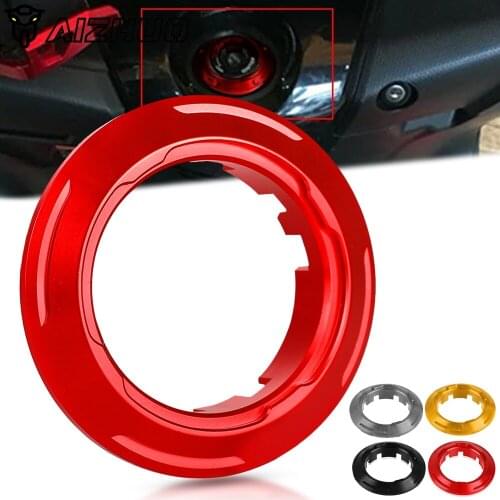 Motorcycle TMAX T MAX530 Key Switch Protector Ring FOR YAMAHA T-MAX 530 TMAX530 TMAX-530 2013 2014 2015 CNC Aluminum Accessories